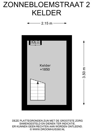 Floorplan - Zonnebloemstraat 2, 6163 TN Geleen